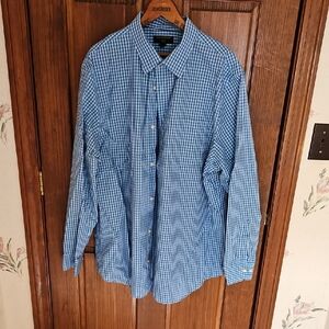 Men's Banana Republic 18 18 1/2 X 36 Slim Fit Dress Shirt